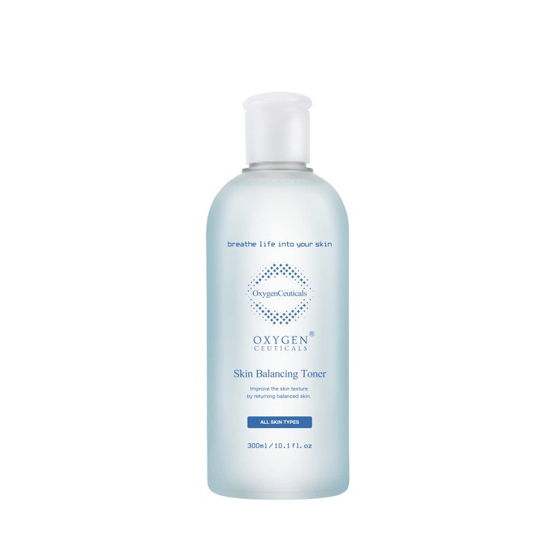 OxygenCeuticals Skin Balancing Toner  Hydrating  pH Balancing Facial Toner with Centella Lavender  Freesia Extracts Improves Skin Texture for Oily  Combination Skin 10 floz 300ml
